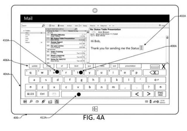 MS°¡ ´«À¸·Î ¹®ÀÚ¸¦ ÀÔ·ÂÇÒ ¼ö ÀÖ´Â ¾ÆÀ̰ÔÀÌÁî ŸÀÌÇÎ ±â¼úÀ» ¿¬±¸ ÁßÀÌ´Ù. (»çÁø=¹Ì±¹ ƯÇãû)