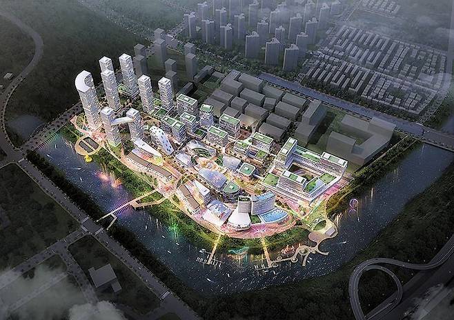 청라국제도시에 조성될 ‘G-Tech City’ 조감도. /인천경제자유구역청