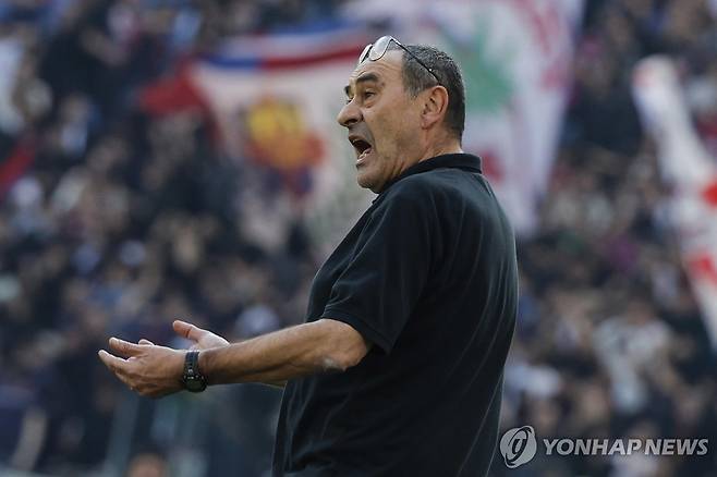 마우리치오 사리 감독 [EPA=연합뉴스 자료사진. 재판매 및 DB금지]