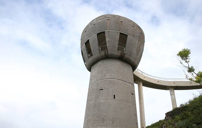 전망대 ‘라테 오브 프리덤’. 박미향 기자