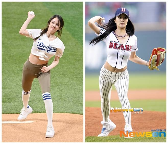 상의는 유니폼 팬츠는 레깅스