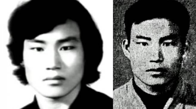 1982년 4월26일 경남 의령에서 총기&nbsp;난사로&nbsp;62명의 생명을 앗아간 우범곤 순경의 얼굴이 당시 언론에 보도된 모습. 사회관계망(SNS) 캡처