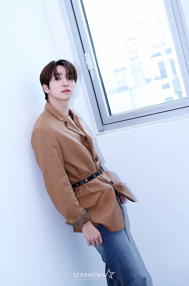 그룹 더보이즈 멤버 상연 '2023 AAA' 인터뷰 /사진=김창현 기자