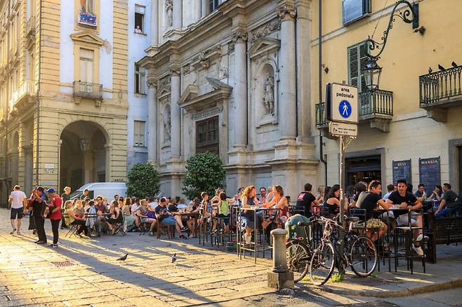 토리노에서 즐기는 아페리티보
