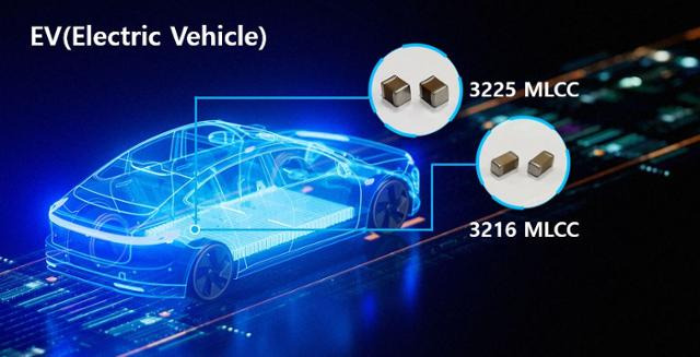 삼성전기가 개발한 전기차용 적층세라믹콘덴서(MLCC) 개념도. 삼성전기 제공