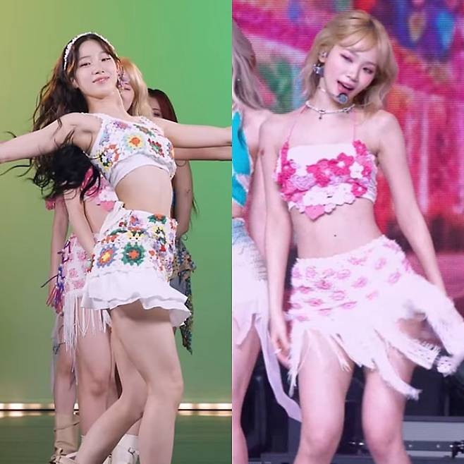 사진=유튜브 채널 'M2' 르세라핌 영상 캡처.