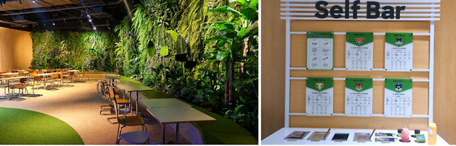 디스커버리 캔틴 식당에서 나만의 핫도그를 만들 수 있다 / 사진=김혜성 여행+ 기자