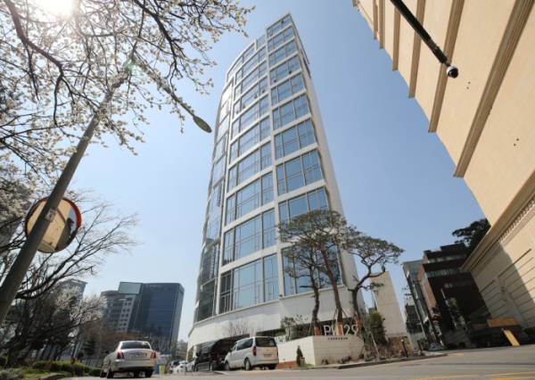 ▲2022년 4월 4일 오후 서울 강남구 청담동 더펜트하우스 청담의 모습. (뉴시스)