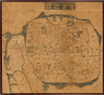 19세기 서울지도 ‘수선총도’