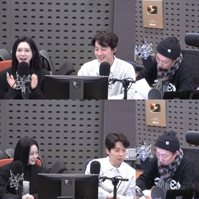 사진=왼쪽부터 홍지윤, 허경환, 박명수/KBS 쿨FM ‘박명수의 라디오쇼’ 캡처