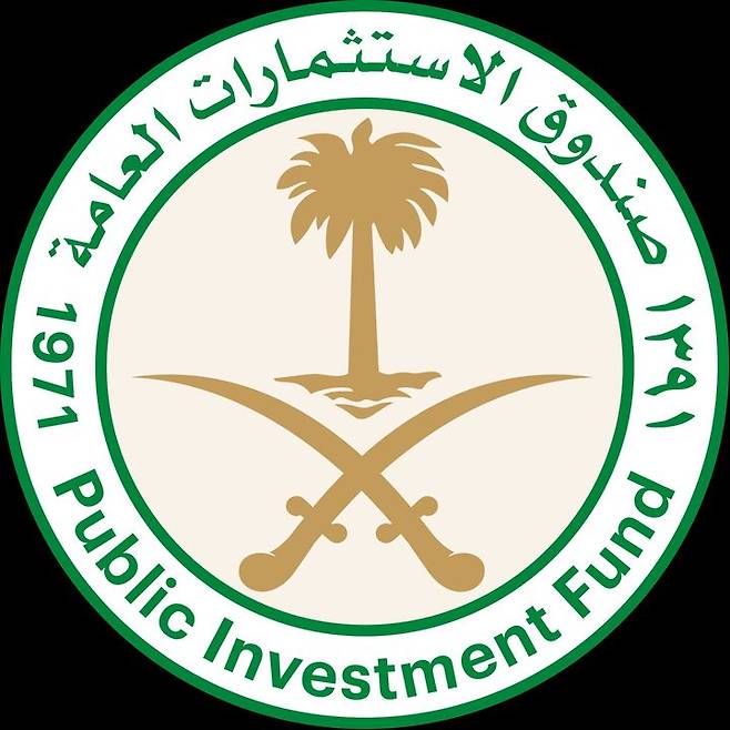 [서울=뉴시스]사우디아라비아의 국부 펀드인 공공투자기금(PIOF) 로고. 2024.3.20. *재판매 및 DB 금지