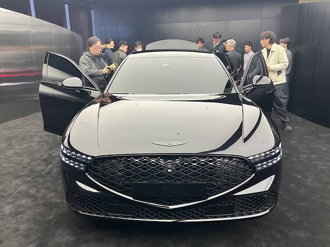 'G90 블랙 에디션' 사진=이상진