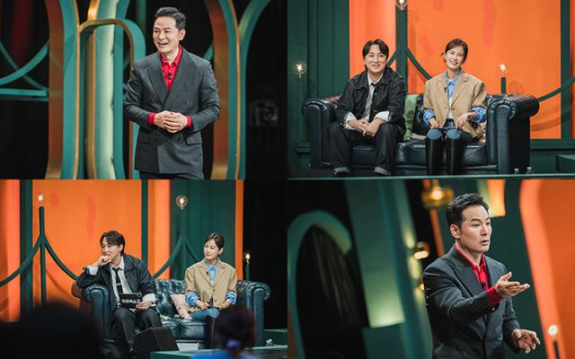 코미디언 김지민이 공개 열애 중인 연인 김준호를 언급했다. tvN 제공