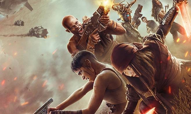 '레벨 문:파트2 스카기버'는 지난해 연말 공개된 '레벨 문:파트1 불의 아이'의 후속 작품이다. 오는 4월19일 공개된다. 사진제공=넷플릭스