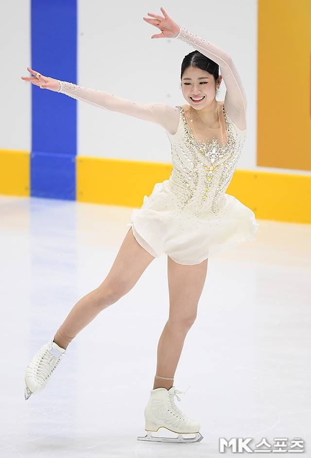 한국 여자 피겨의 에이스인 이해인. 사진=천정환 기자