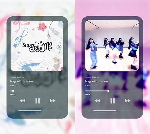 ‘하이브 막내딸’ 아일릿(ILLIT)이 데뷔곡 ‘Magnetic’의 포인트 안무를 공개했다.