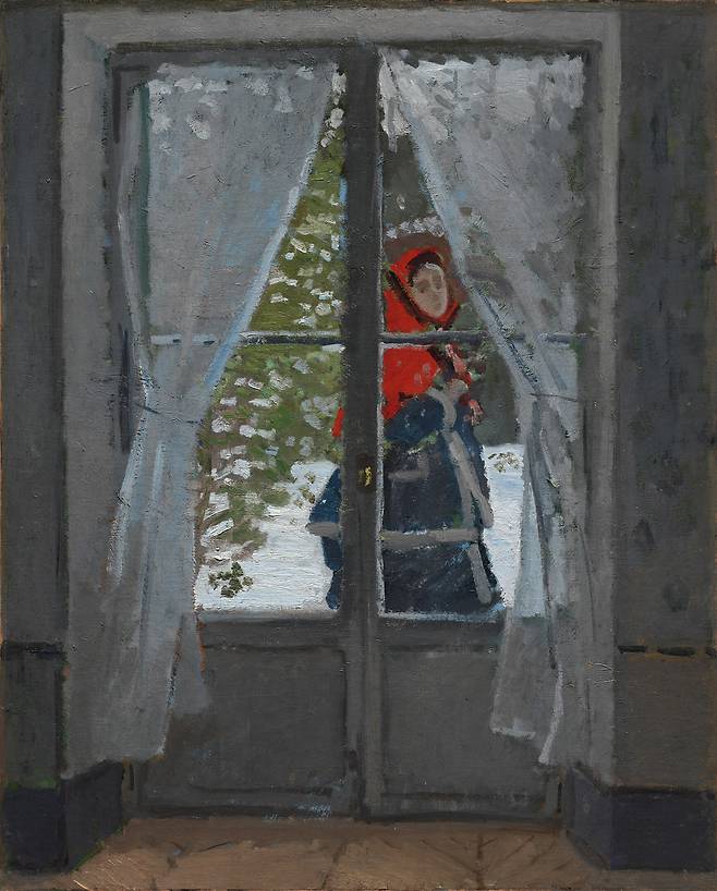 클로드 모네, 'The Red Kerchief Portrait of Madame Monet', 1868