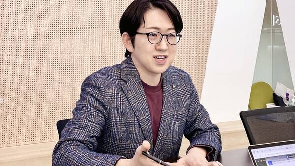 공경철 엔젤로보틱스 대표가 22일&nbsp;서울 성동구 성수동 사무실에서 인터뷰에 응하는 모습. (사진=엔젤로보틱스)