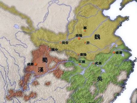 삼국시대의 실제 세력 영역. [자료=시나닷컴]