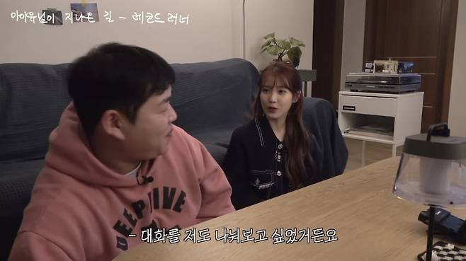 유튜버 문상훈, 가수 겸 배우 아이유/사진=유튜브 채널 '빠더너스 BDNS' 영상 캡처