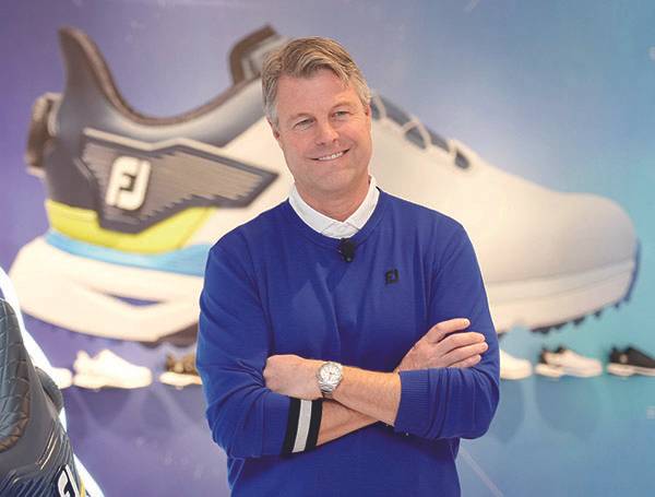 미국 아쿠시네트컴퍼니의 FJ 브랜드 총괄 크리스 린드너 사장. 사진 풋조이