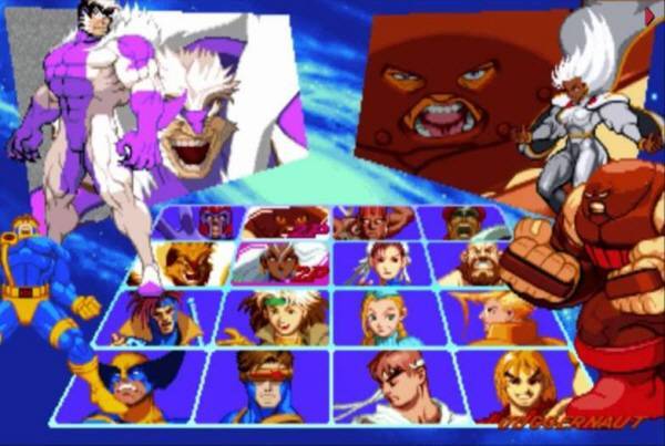 엑스맨 VS 스트리트 파이터