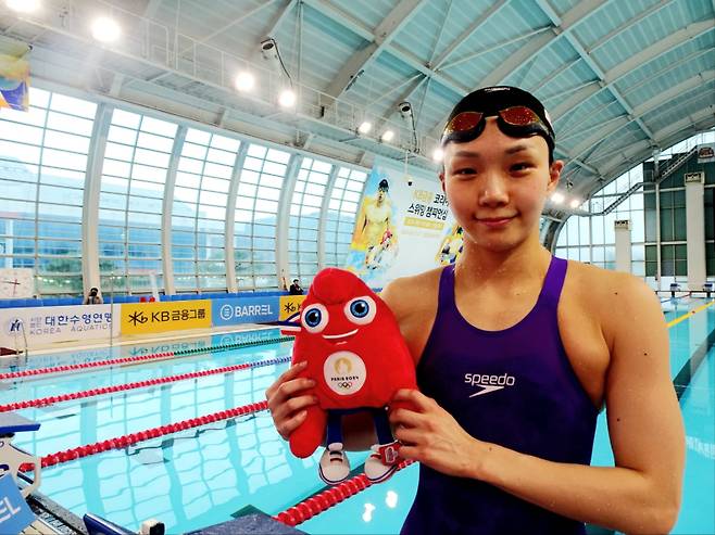 4회 연속 올림픽에 출전하는 김서영. 사진=대한수영연맹