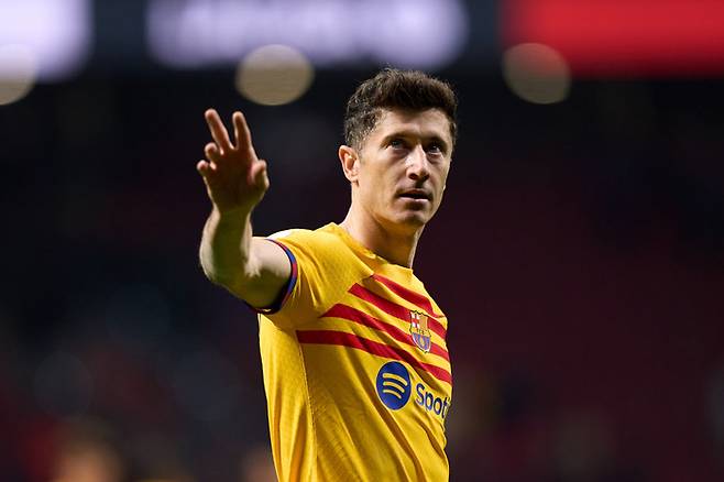 로베르트 레반도프스키. Getty Images