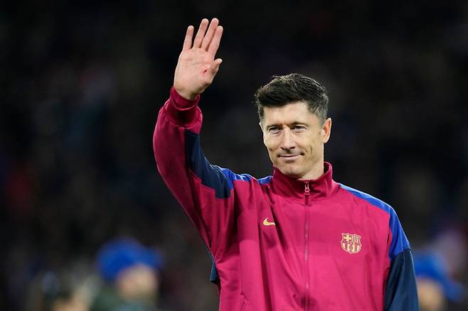 로베르트 레반도프스키. Getty Images