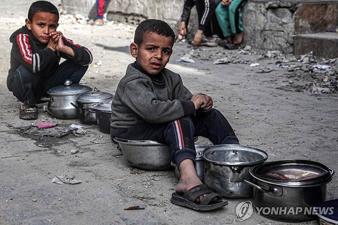 굶주림에 질병까지…민간인 참사 위기 커져가는 가자 [AFP 연합뉴스 자료사진. 재판매 및 DB 금지]