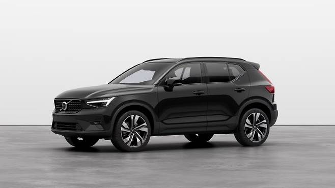 볼보의 XC40 다크 에디션. (사진=볼보자동차코리아)