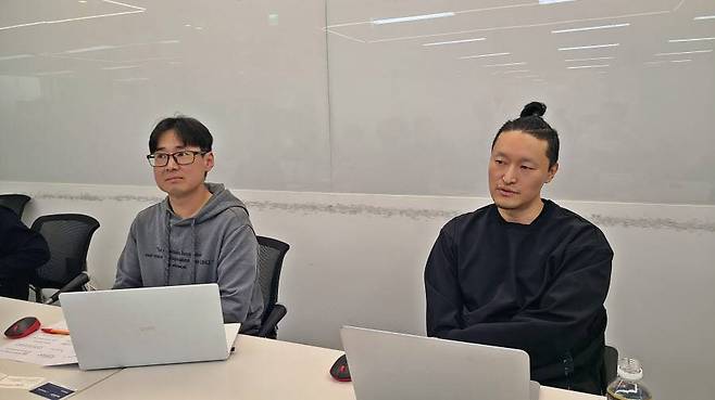 (왼쪽부터) 김용길 PD, 정상기 이사