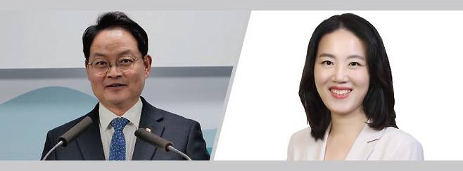 더불어민주당 허영(왼쪽). 국민의힘 김혜란. [페이스북]