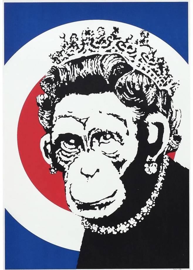 엘리자베스 여왕 즉위 60주년을 기념한 'Monkey Queen' 에디션 중 사인이 있는 작품은 단 150개라고 한다.