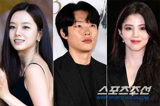 혜리, 류준열, 한소희(왼쪽부터). 스포츠조선 DB