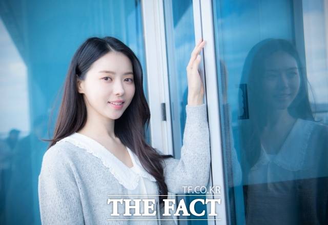 임나영은 "팬들이 노래하는 모습을 원하는 걸 안다"며 "언젠가 노래 커버 영상도 올려보겠다"고 밝혔다. /이동률 기자