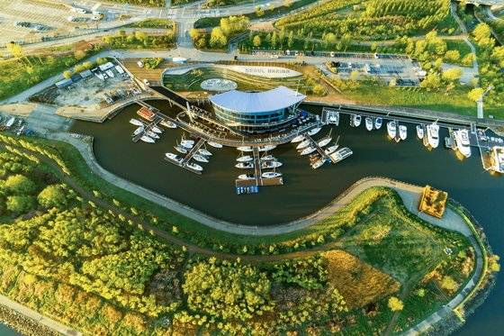 여의도 서울마리나. '재벌X형사'에서 주인공 진이수가 개인 요트를 타고 누비던 장소다. 사진 서울마리나