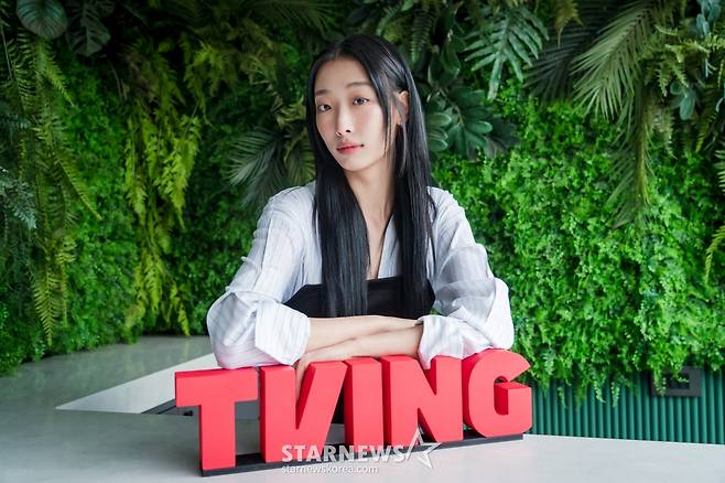 류다인 '표정은 시크하게'[★포토]