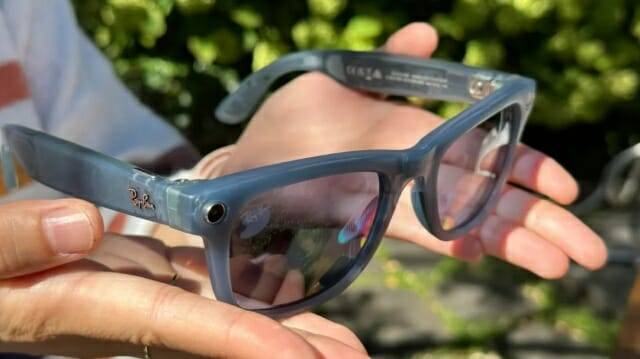 메타의 레이벤 스마트 글래스 (사진=씨넷)