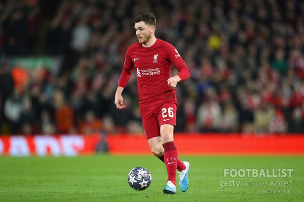 앤드류 로버트슨(리버풀). 게티이미지코리아