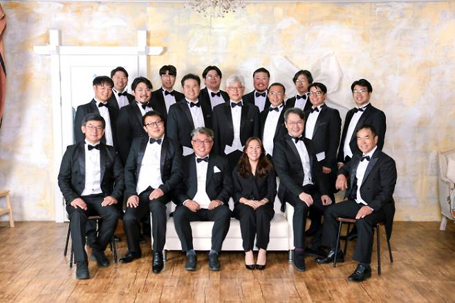 제주앙겔루스 남성합창단. 한용희 집사 제공