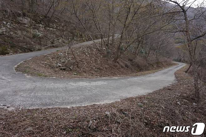 첨찰산 오르는 길. 2024.3.29 뉴스1 ⓒ News1 조영석 기자