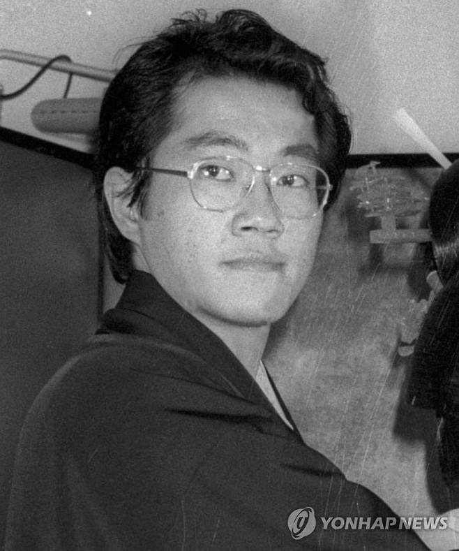 1982년의 토리야마 아키라. 연합뉴스