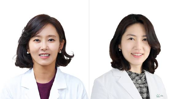 민진영 경희대병원 이비인후과(왼쪽), 손경희 호흡기알레르기내과 교수. [사진=경희대병원]