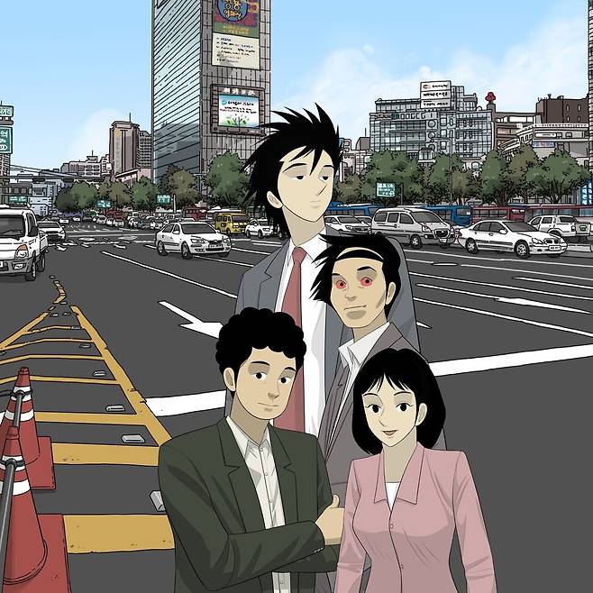 웹툰 ‘미생’의 대표 장면. 윤태호 작가, 슈퍼코믹스 스튜디오 제공