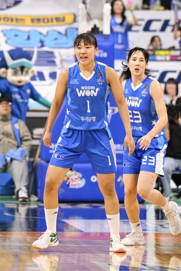 박지현은 올 시즌 한 번 더 성장하며 우리은행의 2연패를 이끌었다. 사진=WKBL 제공