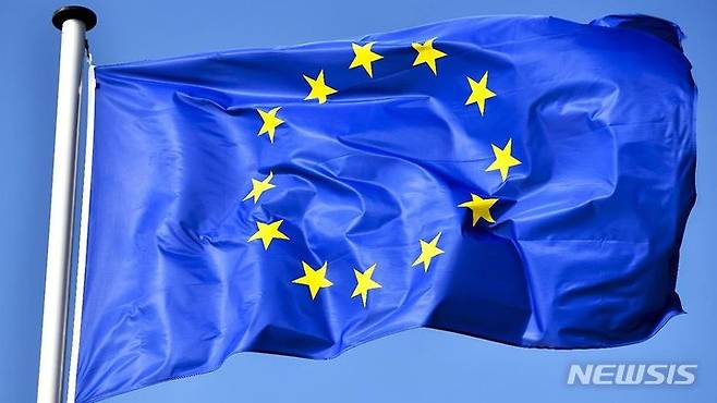 [서울=뉴시스] 유럽연합(EU) 깃발이 휘날리는 모습. 2024.03.13. (사진=뉴시스DB) photo@newsis.com