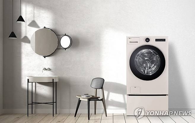 LG 트롬 오브제컬렉션 워시콤보 판매 시작 (서울=연합뉴스) LG전자가 올인원 세탁건조기 끝판왕 'LG 트롬 오브제컬렉션 워시콤보' 판매를 시작한다고 13일 밝혔다. 사진은 미니워시가 포함된 'LG 트롬 오브제컬렉션 워시콤보' 인테리어 모습. 2024.3.13 [LG전자 제공. 재판매 및 DB 금지] photo@yna.co.kr
