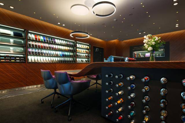 서울 강남구 청담동 롤스로이스 청담 쇼룸에 비스포크를 위한 아틀리에 공간 모습. 롤스로이스 제공