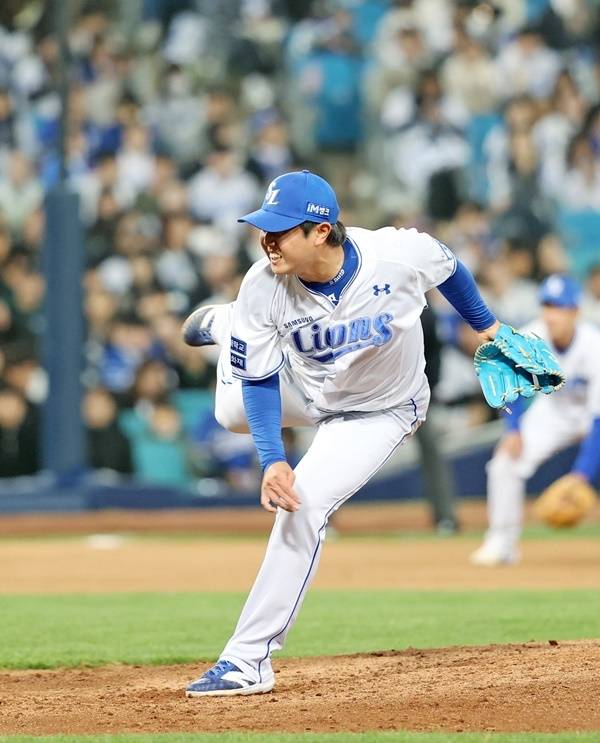 삼성 최하늘. 사진=삼성 라이온즈 제공